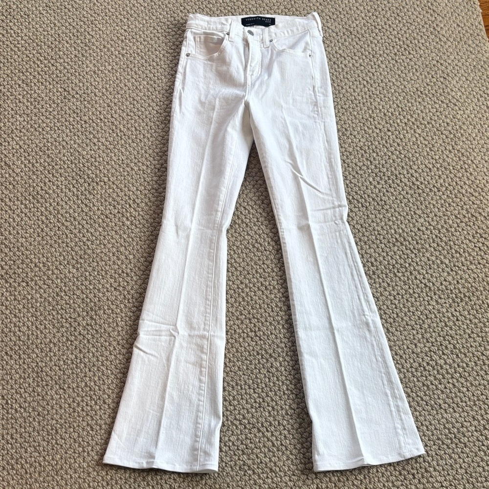 Veronica Beard Beverly Skinny Flared Jeans